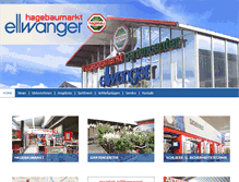 Tablet Screenshot of ellwanger.com